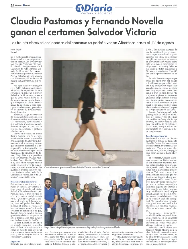 Ganadores certamen